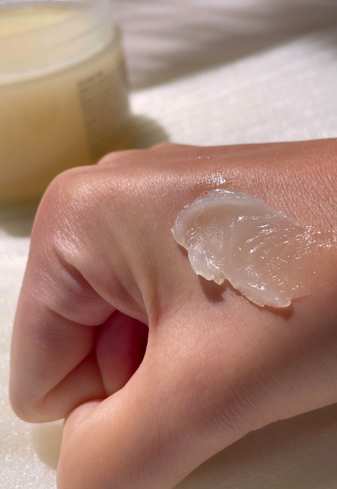 オレンジクレンジングシャーベット/AROMATICA/クレンジングバームを使ったクチコミ（3枚目）