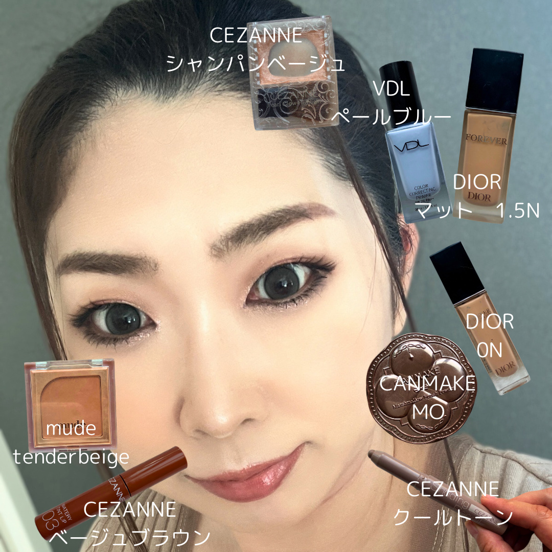 ディオールスキン フォーエヴァー フルイド マット 1.5Nニュートラル/Dior/リキッドファンデーションを使ったクチコミ（2枚目）