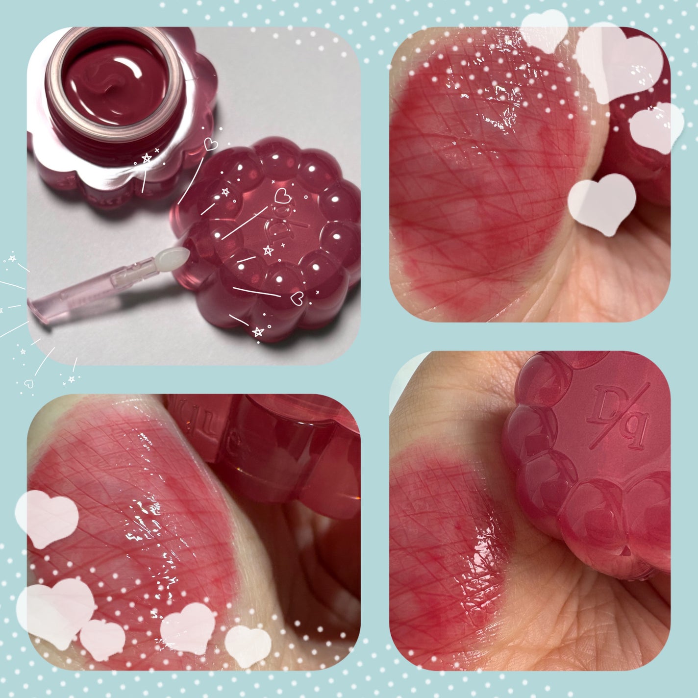 チューインググロウポット/dasique/口紅を使ったクチコミ(2枚目)