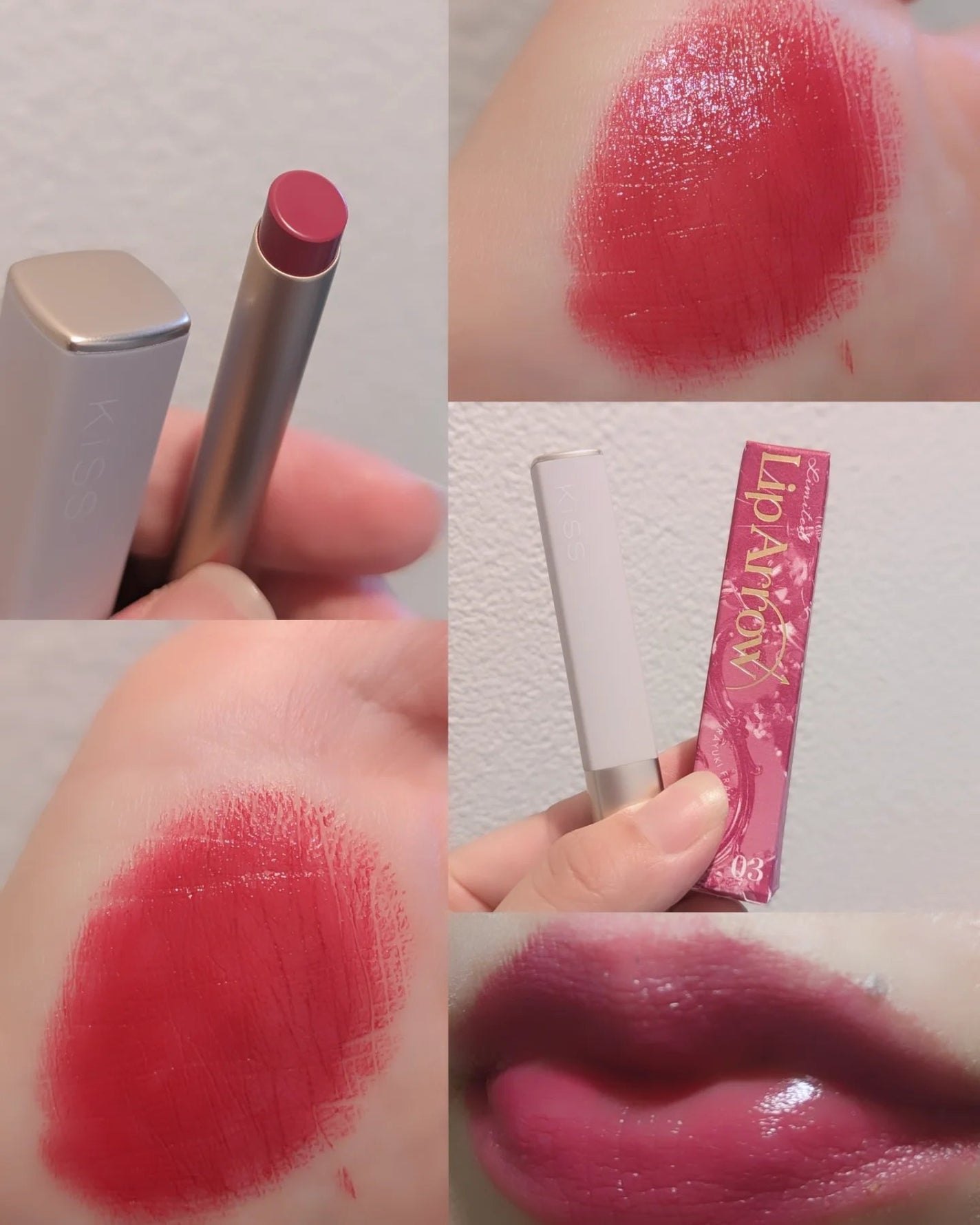 リップアローX/KiSS/口紅を使ったクチコミ(2枚目)