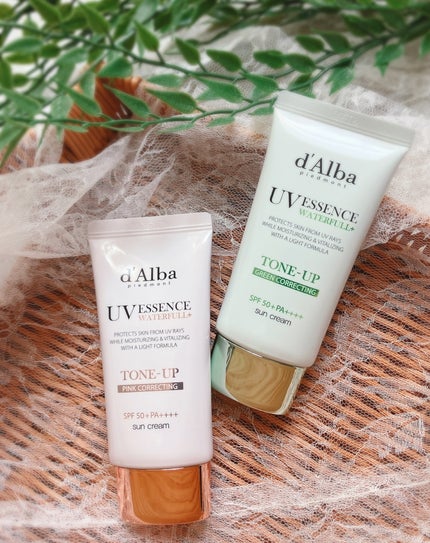 ウォータフルトーンアップサンクリーム/ダルバ/日焼け止めクリームを使ったクチコミ(1枚目)