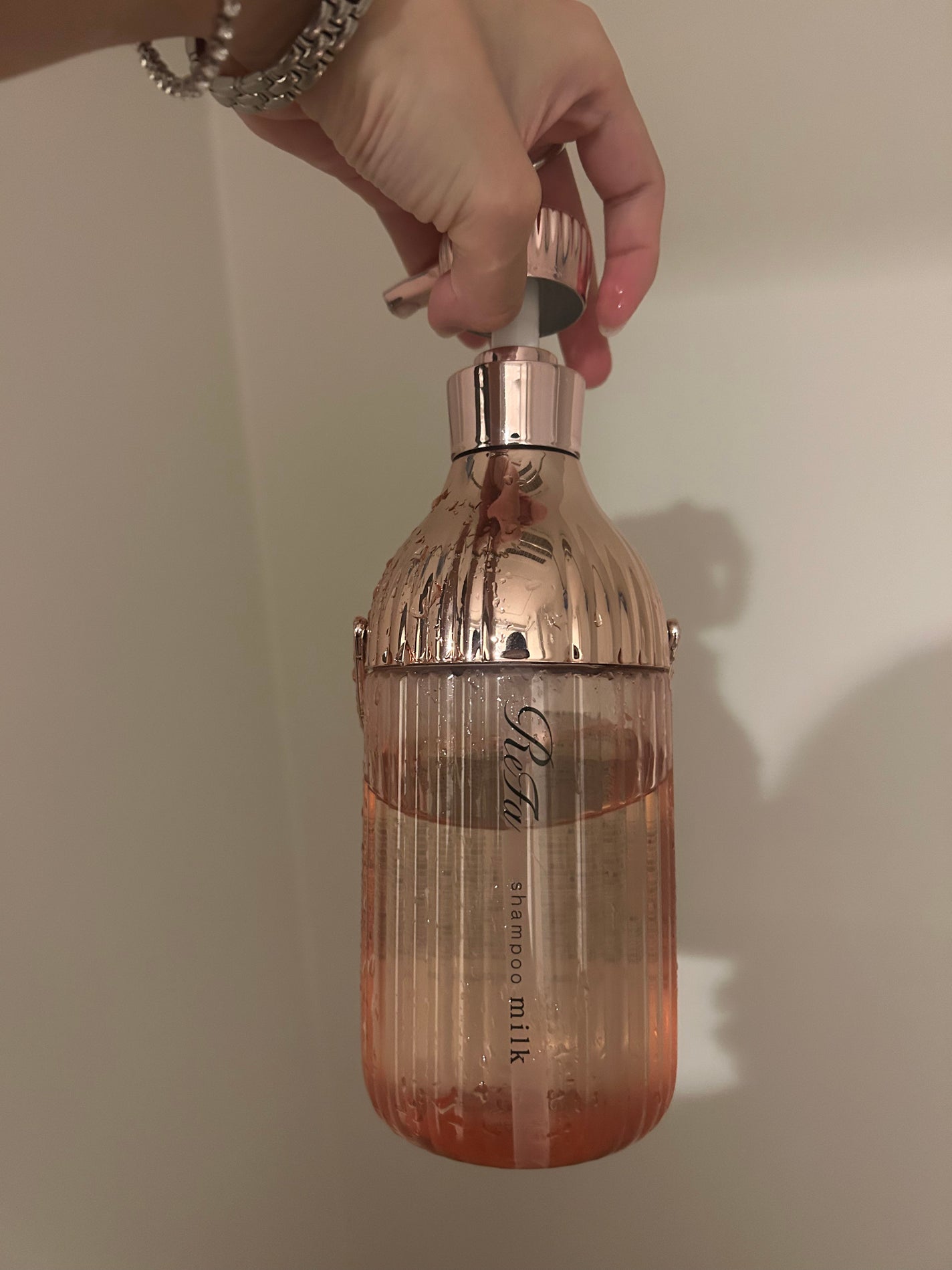 リファミルクプロテインシャンプーピンク/トリートメントピンク/ReFa/市販シャンプーを使ったクチコミ(1枚目)