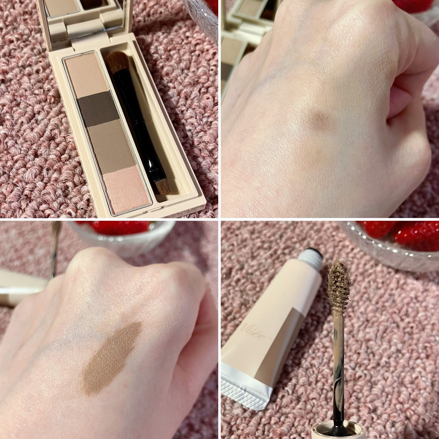 フラッフデザイン アイブロウカラー/Visée/眉マスカラを使ったクチコミ(2枚目)