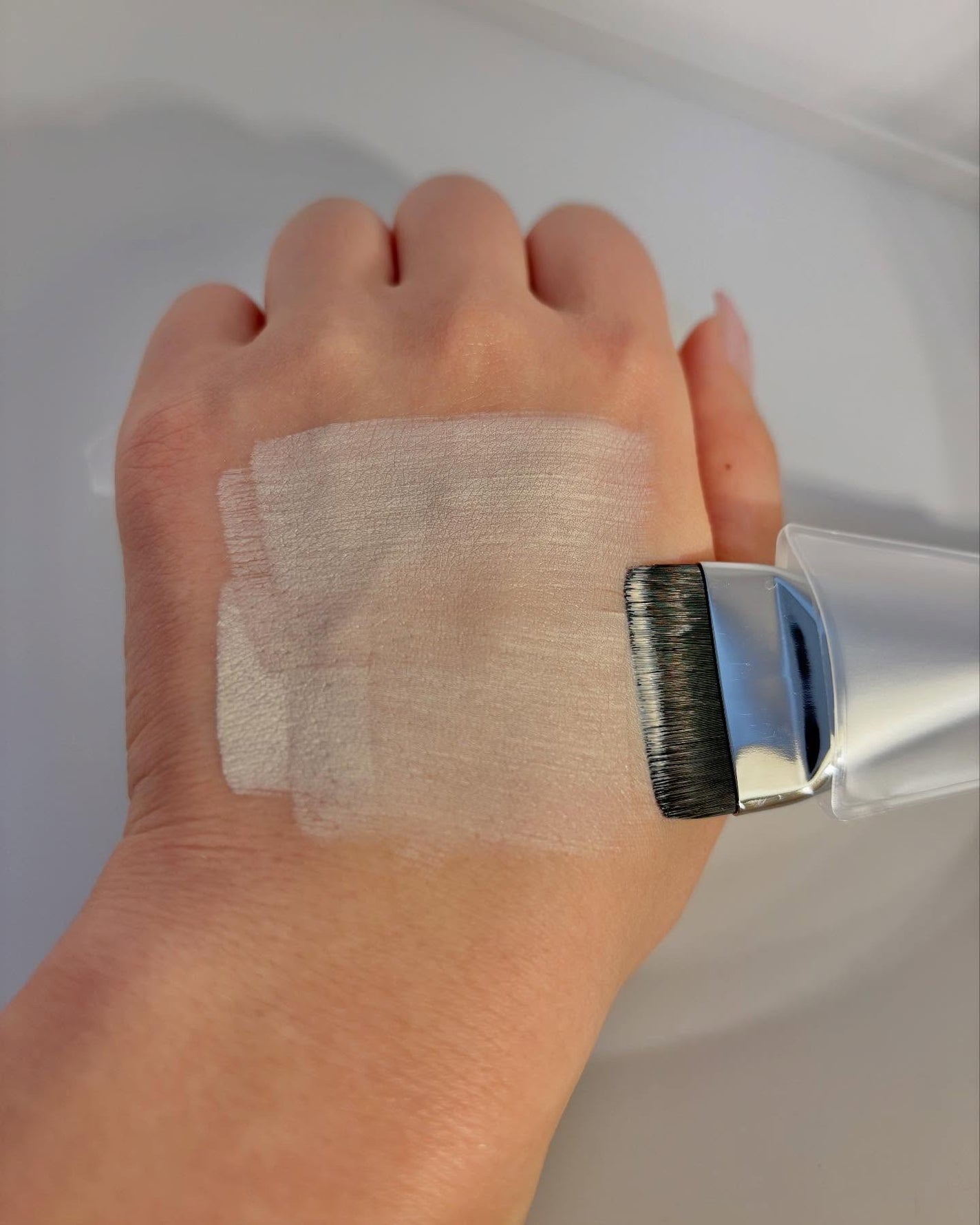 シームレスウェアファンデーション/wakemake/リキッドファンデーションを使ったクチコミ(9枚目)