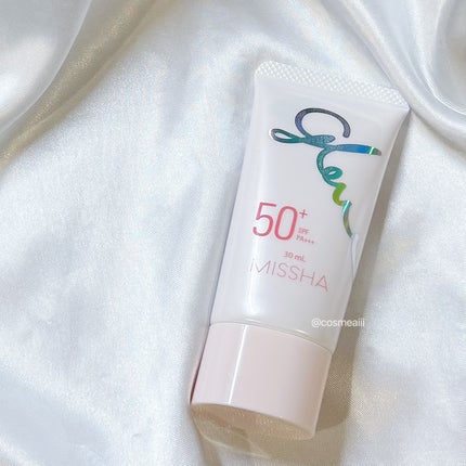 ミシャ グロウ UV トーンアップ プライマー/MISSHA/化粧下地を使ったクチコミ(3枚目)