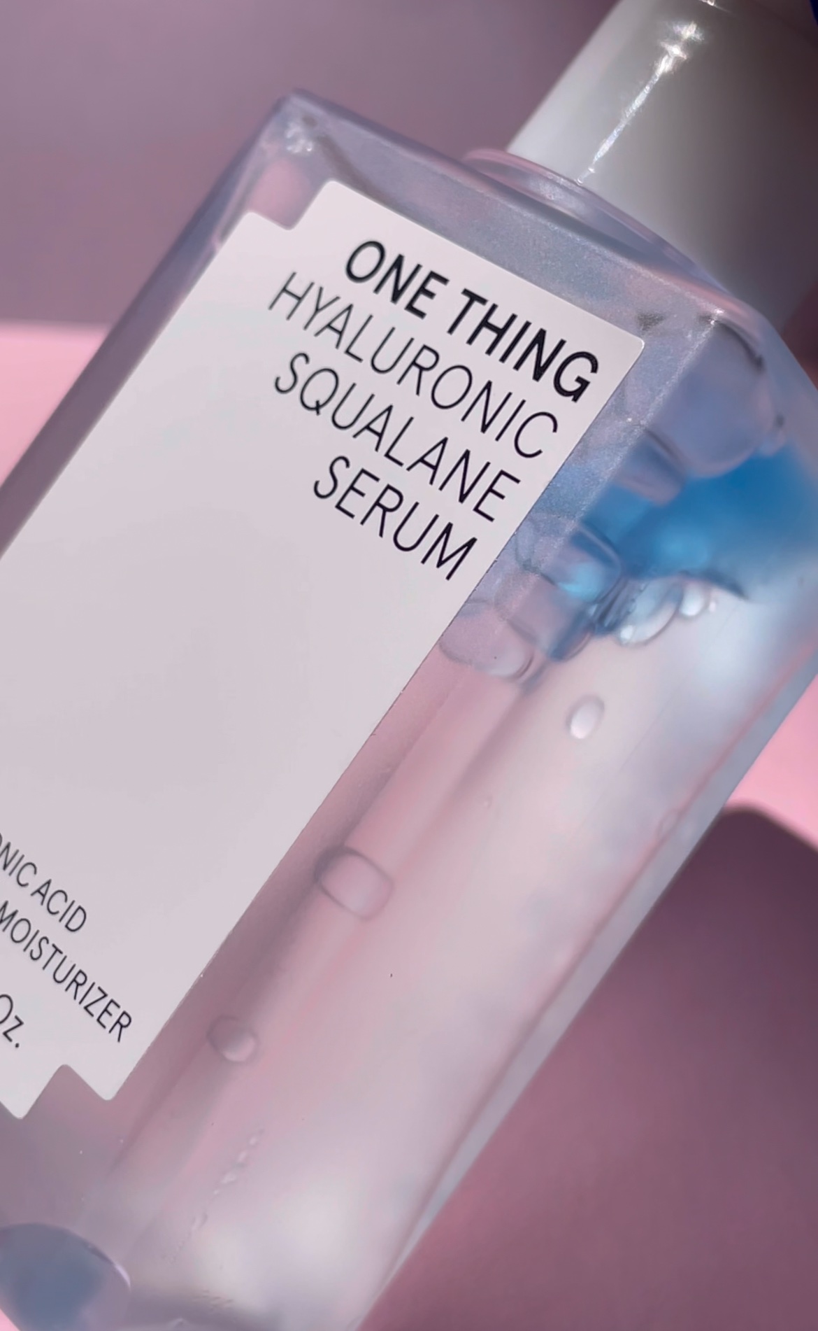ヒアルロニックスクワランセラム/ONE THING/美容液を使ったクチコミ（1枚目）