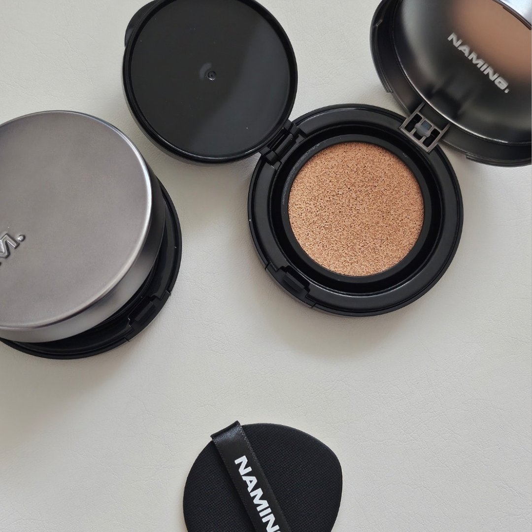ネーミング ゼログラビティ カバーフィットクッション/NAMING./クッションファンデーションを使ったクチコミ（3枚目）