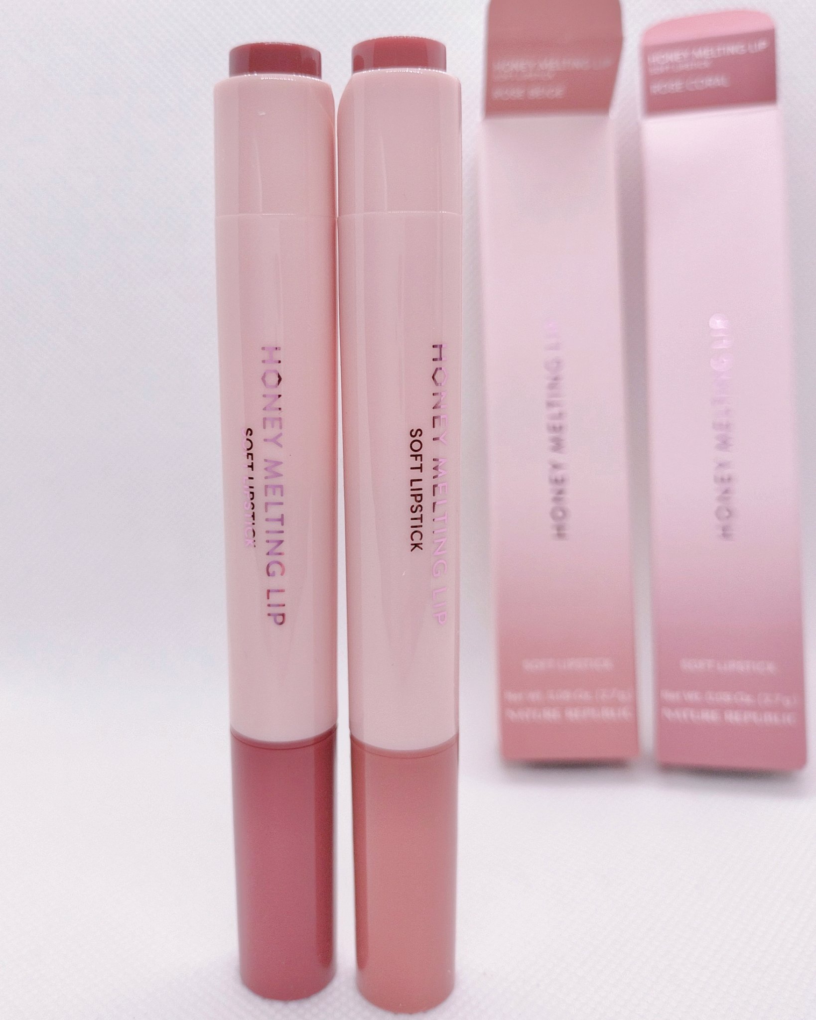 ハニーメルティングリップ/ネイチャーリパブリック/口紅を使ったクチコミ（2枚目）