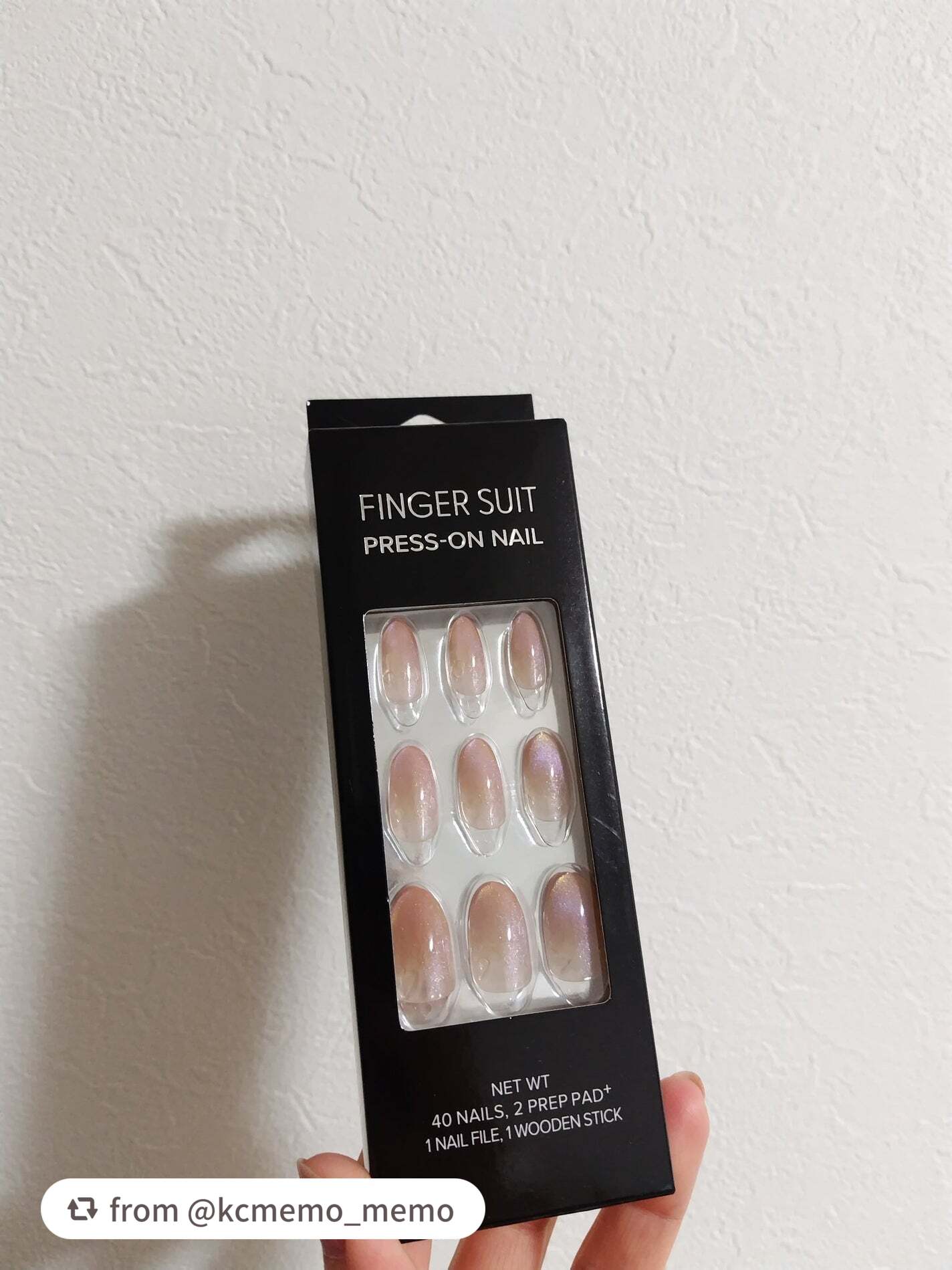 ネイルチップ(シールタイプ)/FINGER SUIT/ネイルチップ・パーツを使ったクチコミ(2枚目)