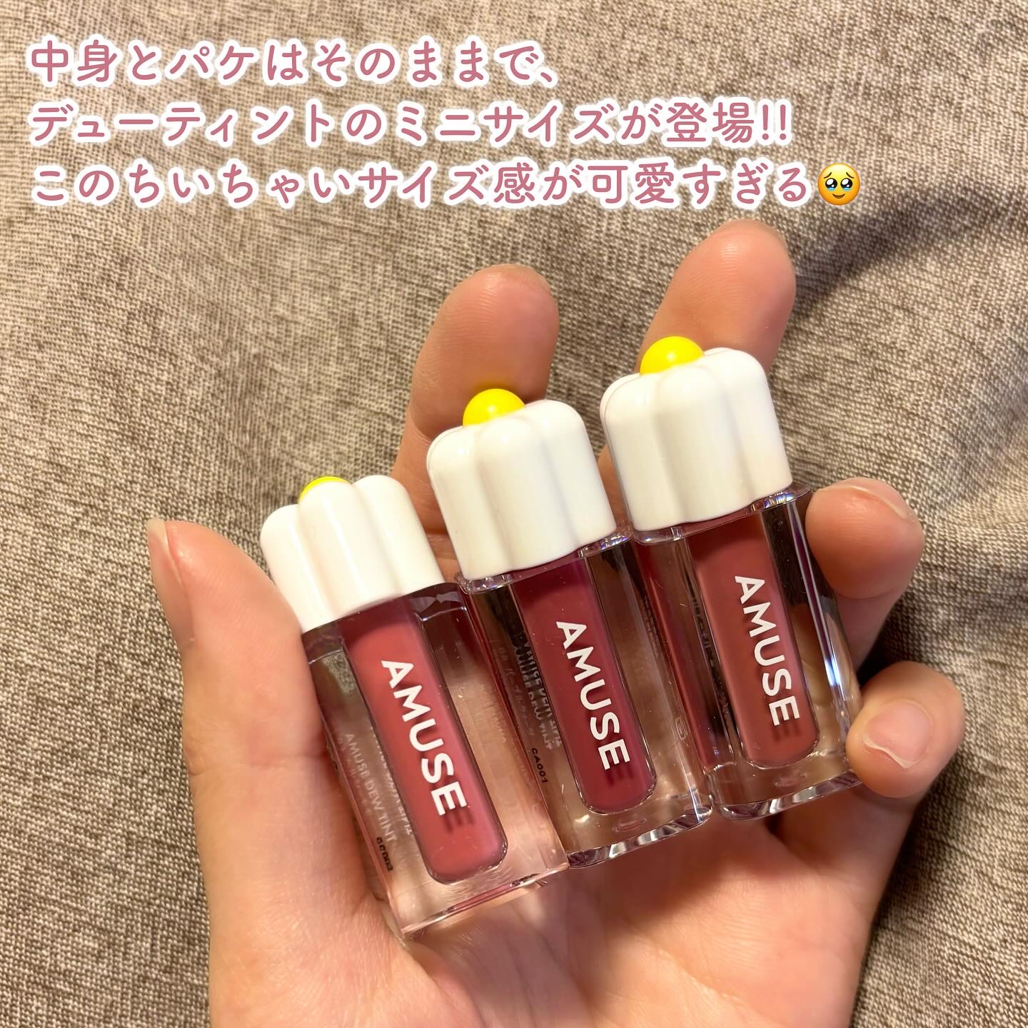 デューティント/AMUSE/リップティントを使ったクチコミ（2枚目）