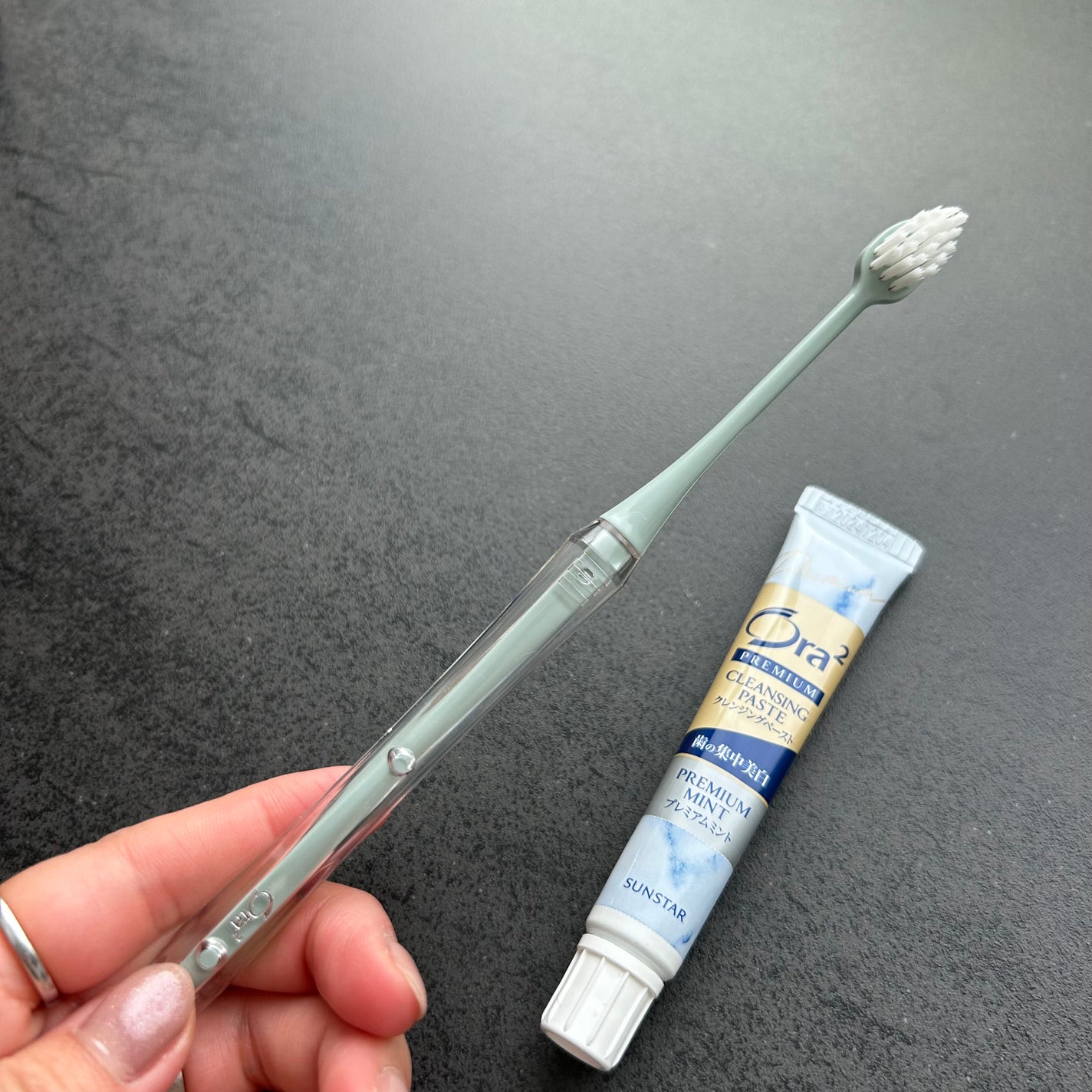 オーラツー プレミアム クレンジングペースト プレミアムミント/オーラツー/歯磨き粉を使ったクチコミ(2枚目)