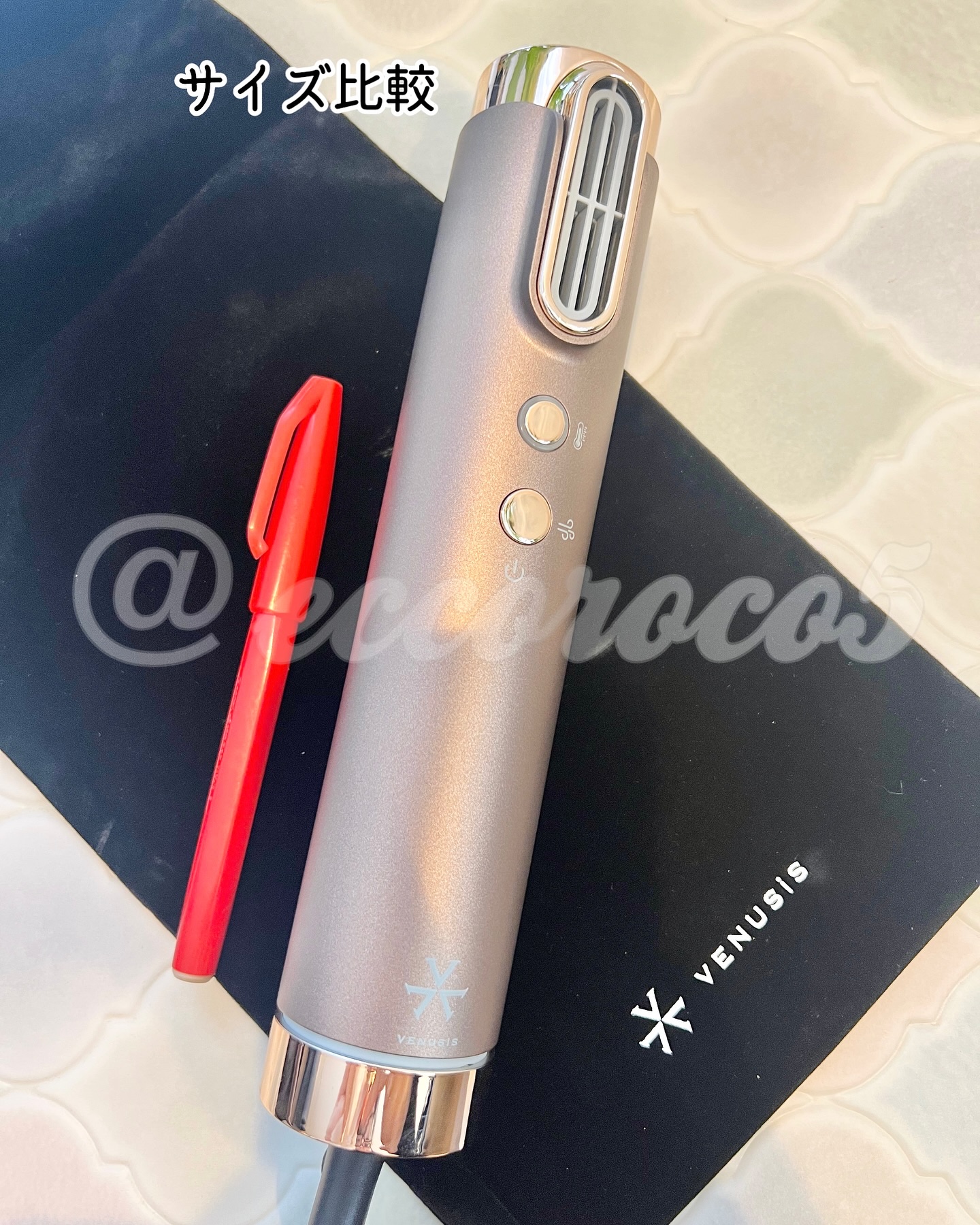  スリムフィットドライヤー VDS-7000/VENUSiS/ドライヤーを使ったクチコミ（2枚目）