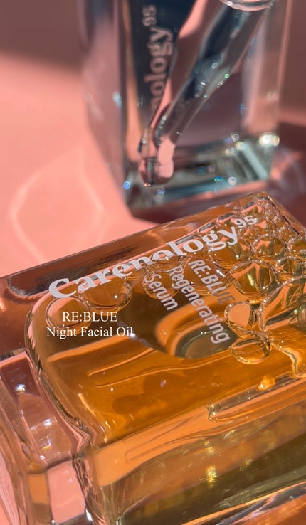 リブルーナイトフェイシャルオイル/Carenology95/美容液を使ったクチコミ(5枚目)