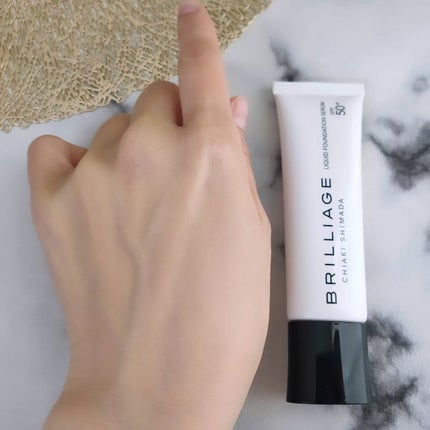 セッティング リキッドファンデーション セラム/ブリリアージュ/リキッドファンデーションを使ったクチコミ(7枚目)