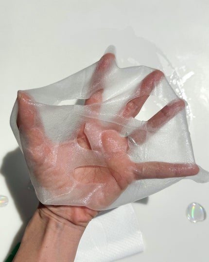 アクアヒノキ水光パック/CERAMINE/シートマスク・パックを使ったクチコミ(4枚目)