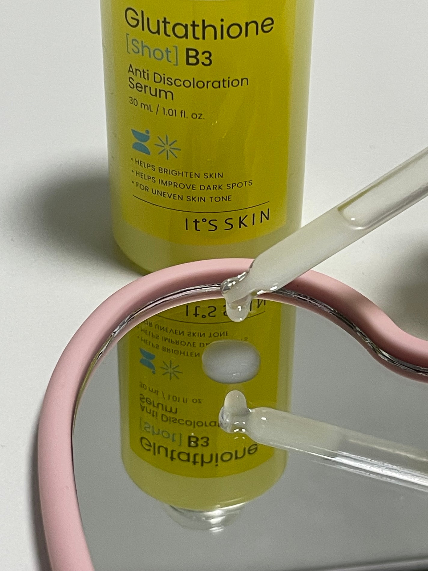 グルタチオンショットB3シミ跡セラム/It's skin/美容液を使ったクチコミ(2枚目)