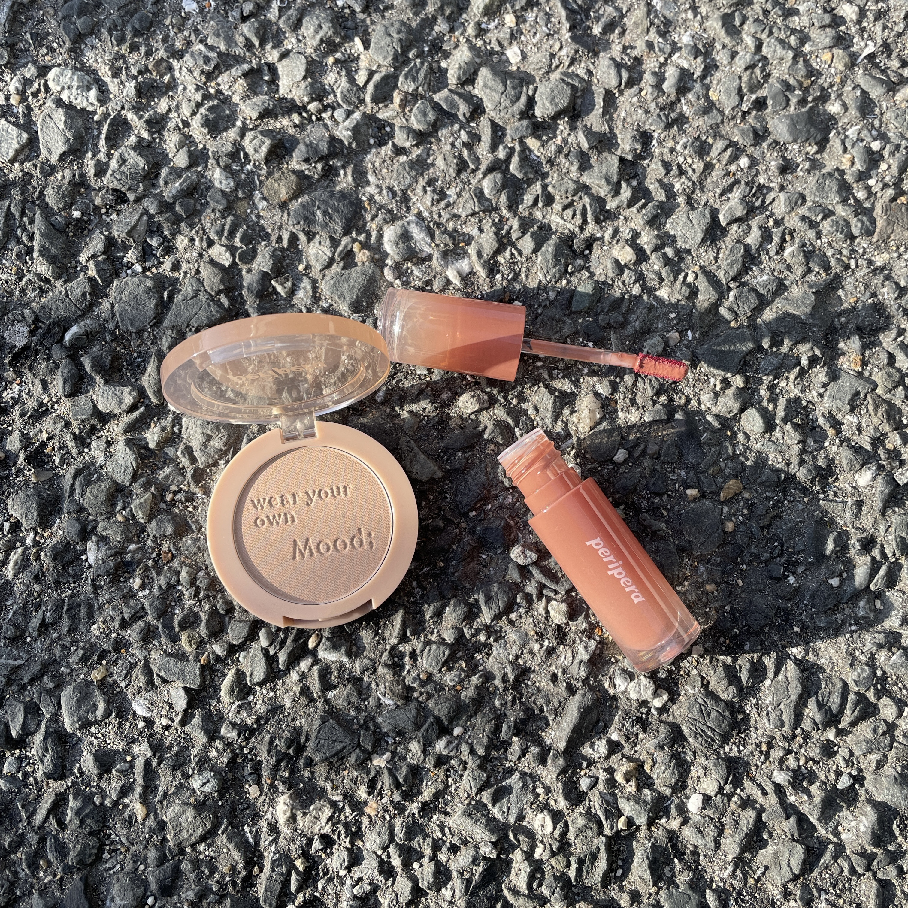 ピュア ブラッシュド サンシャイン チーク/PERIPERA/パウダーチークを使ったクチコミ（2枚目）