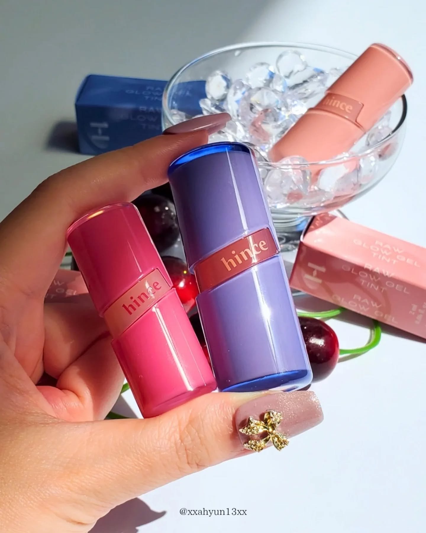 ロウグロウジェルティント/hince/リップティントを使ったクチコミ（3枚目）