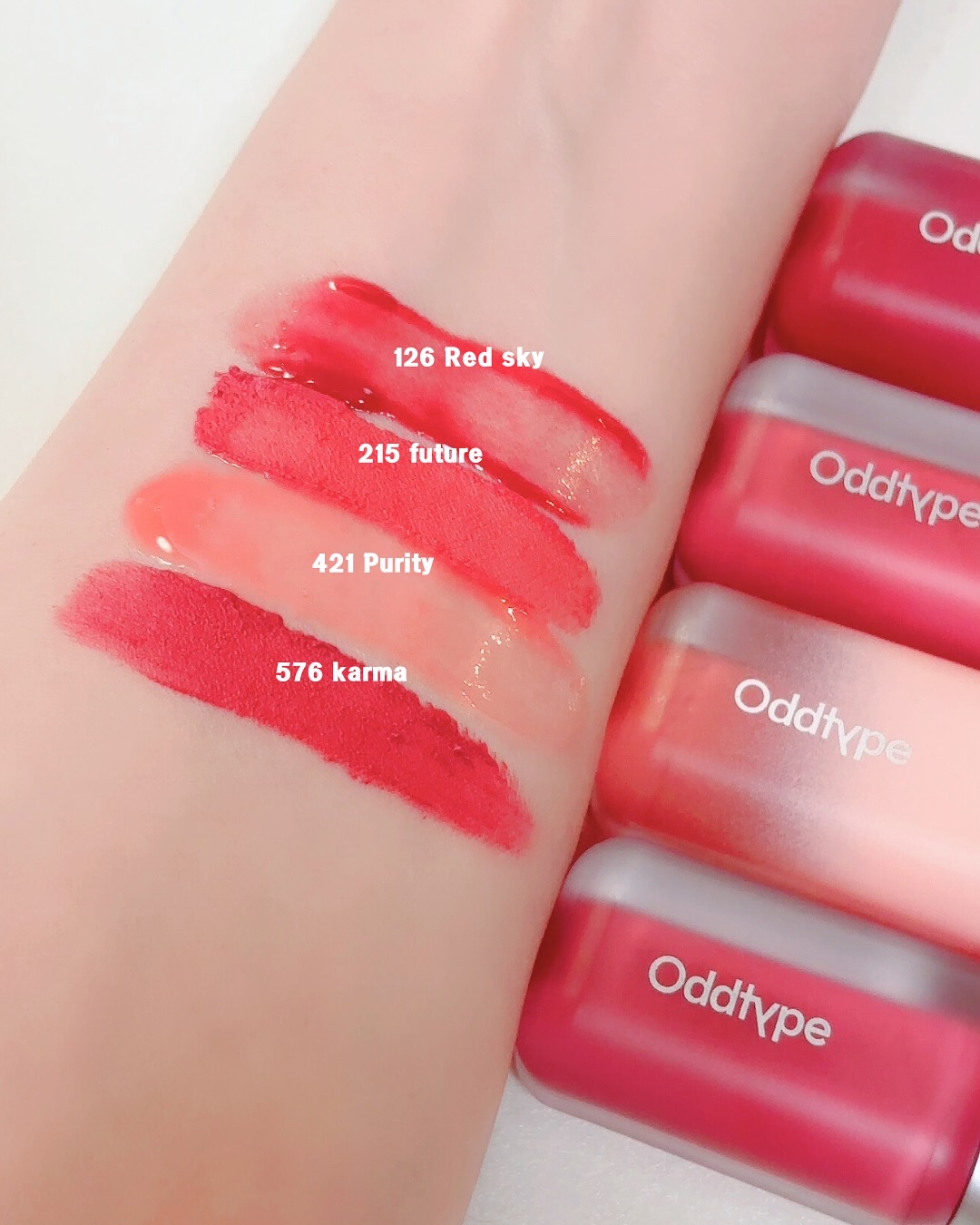 UNSEEN BLUR TINT/Oddtype/口紅を使ったクチコミ（2枚目）