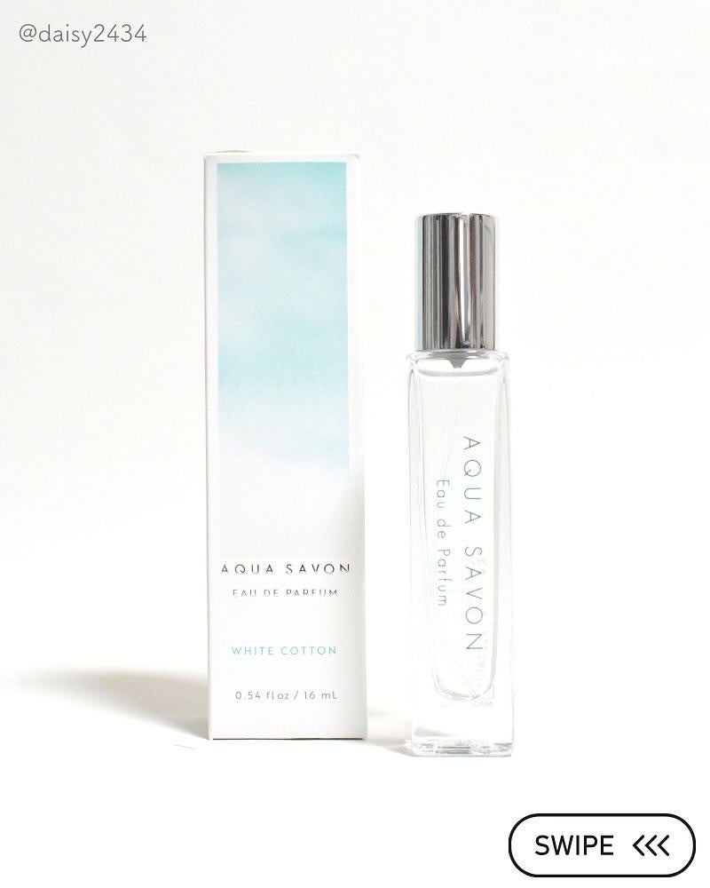 アクア シャボン オードパルファム ホワイトコットンの香り/アクアシャボン/香水(その他)を使ったクチコミ(3枚目)