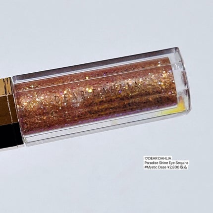 パラダイス シャイン アイ シークイン/DEAR DAHLIA/リキッドアイシャドウを使ったクチコミ(6枚目)