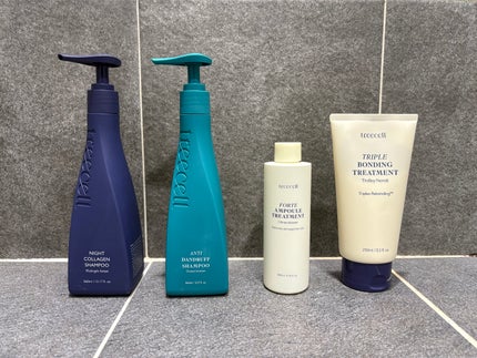 ナイトコラーゲンシャンプーミッドナイトフォレスト/treecell/市販シャンプーを使ったクチコミ(1枚目)