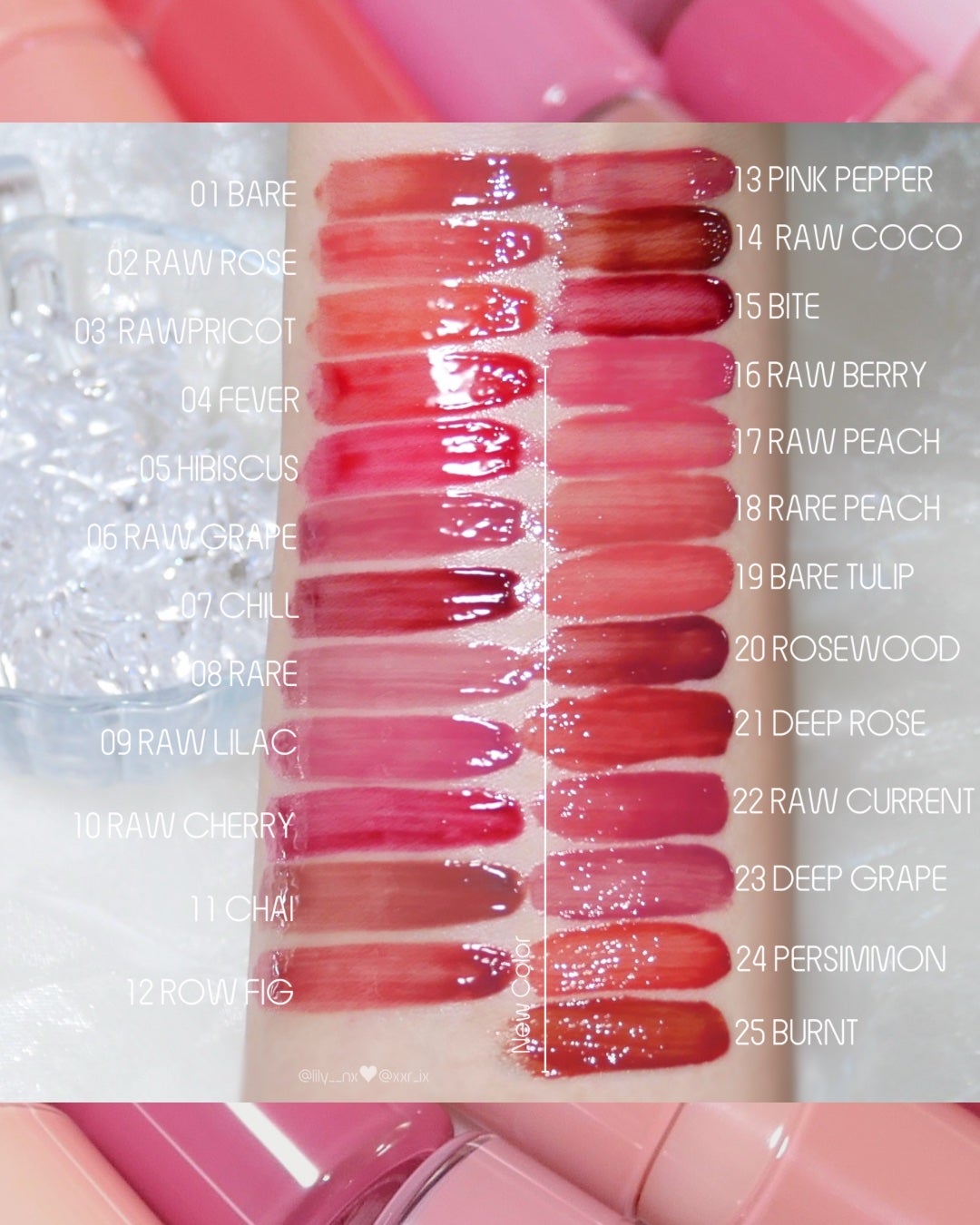 ロウグロウジェルティント/hince/リップティントを使ったクチコミ(3枚目)