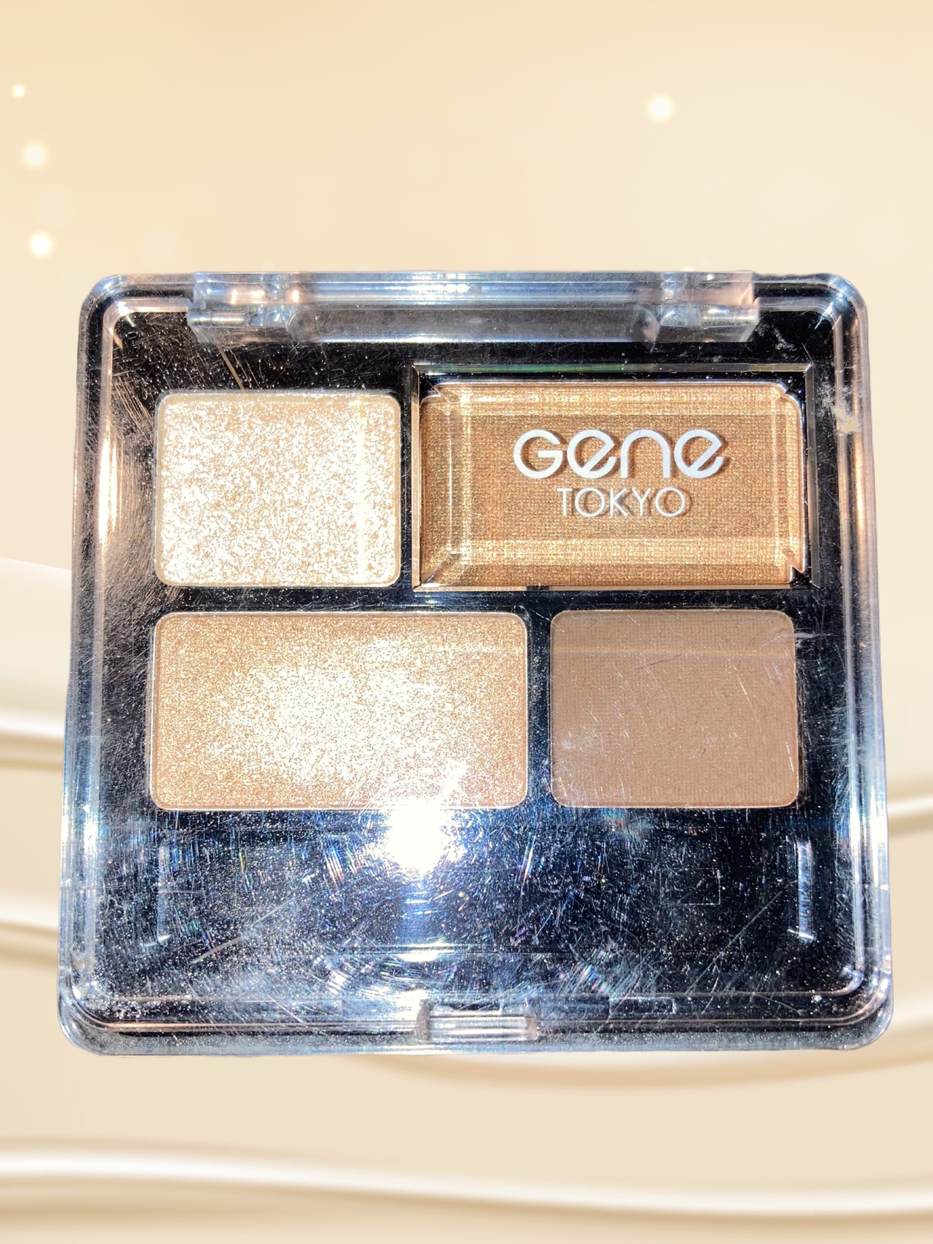 リラクシーアイシャドウ/GENE TOKYO/アイシャドウパレットを使ったクチコミ（1枚目）