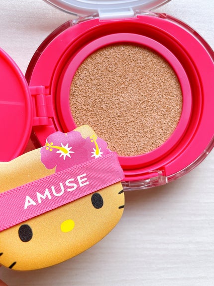 セラミックスキンパーフェクタークッション/AMUSE/ファンデーションを使ったクチコミ(4枚目)