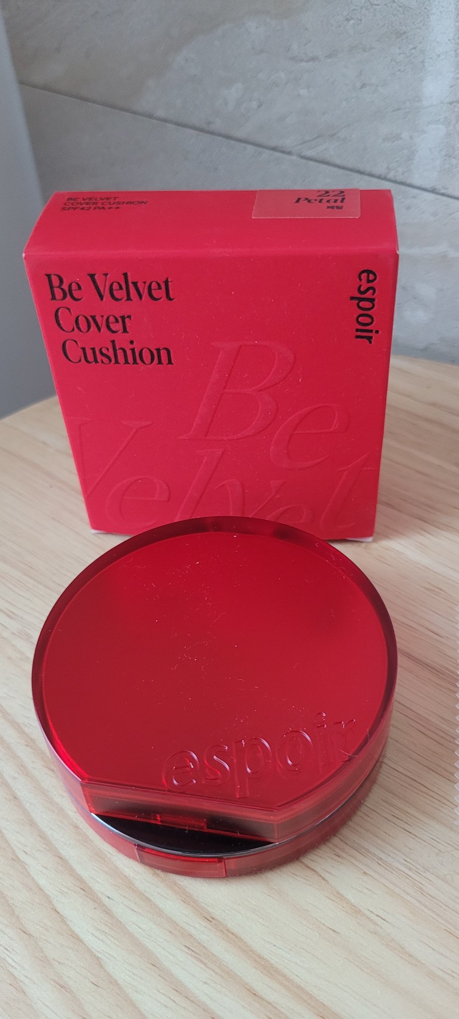 ビーベルベットカバークッション/espoir/クッションファンデーションを使ったクチコミ（3枚目）