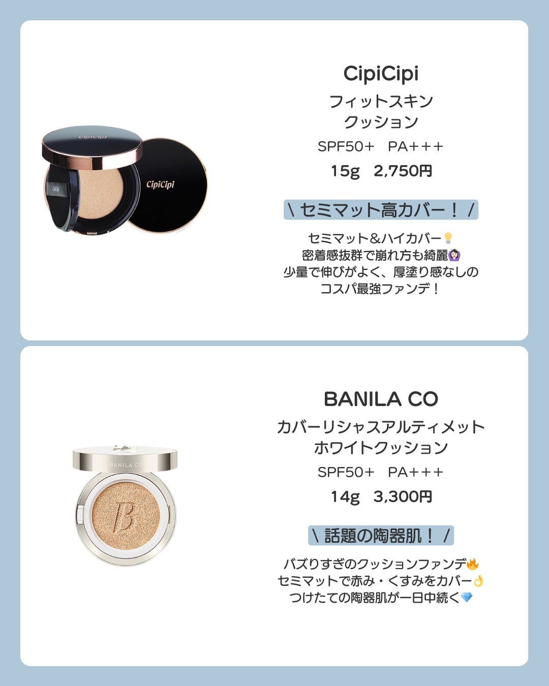 カバーリシャス アルティメット ホワイトクッション/BANILA CO/クッションファンデーションを使ったクチコミ(3枚目)