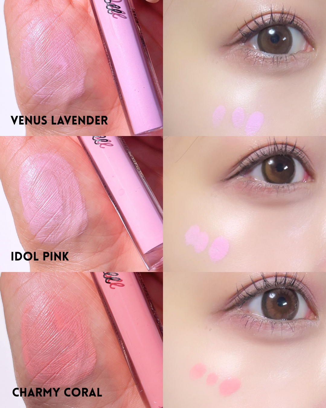 ピュアリキッドチーク/CandyDoll/リキッドチークを使ったクチコミ（3枚目）