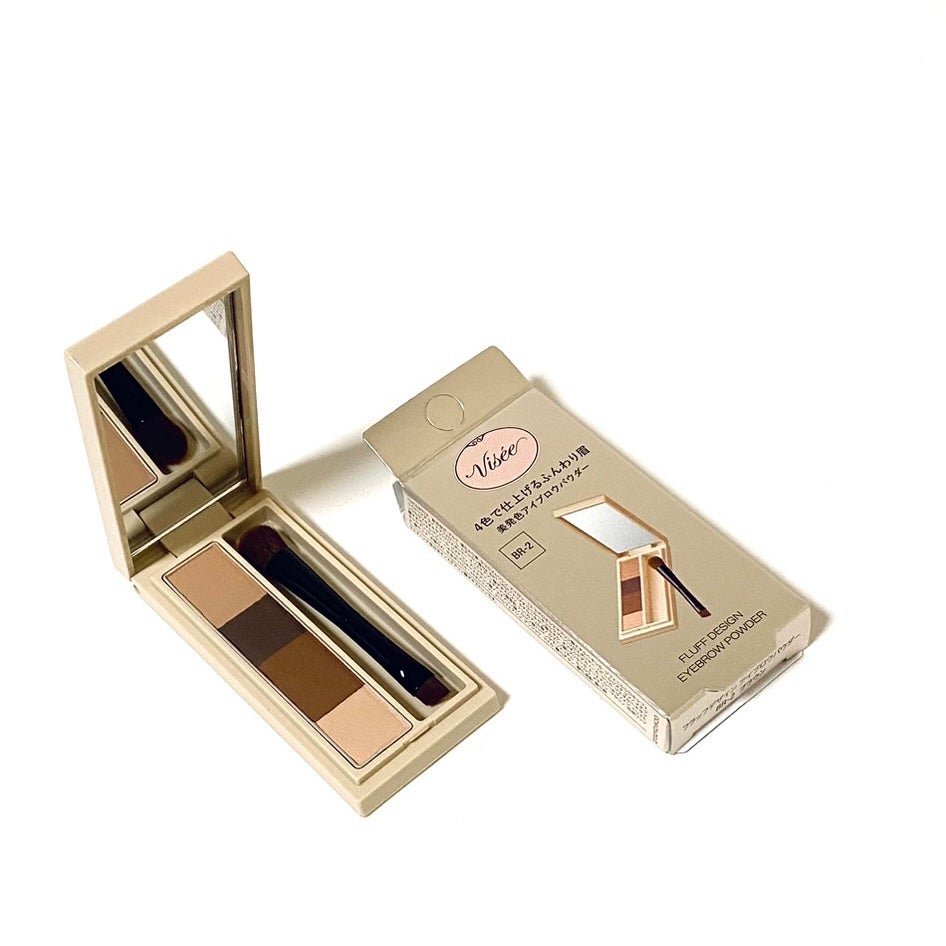 フラッフデザイン アイブロウカラー/Visée/眉マスカラを使ったクチコミ(2枚目)