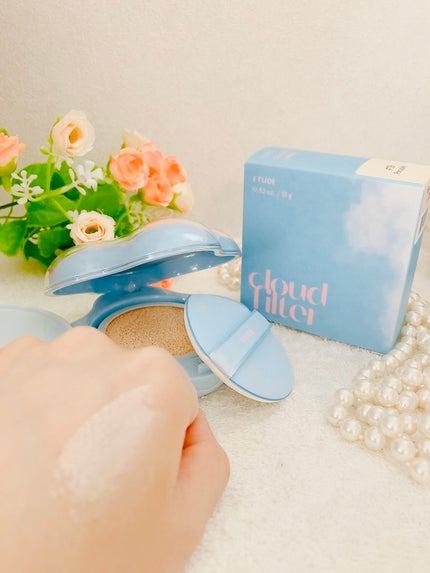 クラウドフィルタークッション/ETUDE/クッションファンデーションを使ったクチコミ(4枚目)