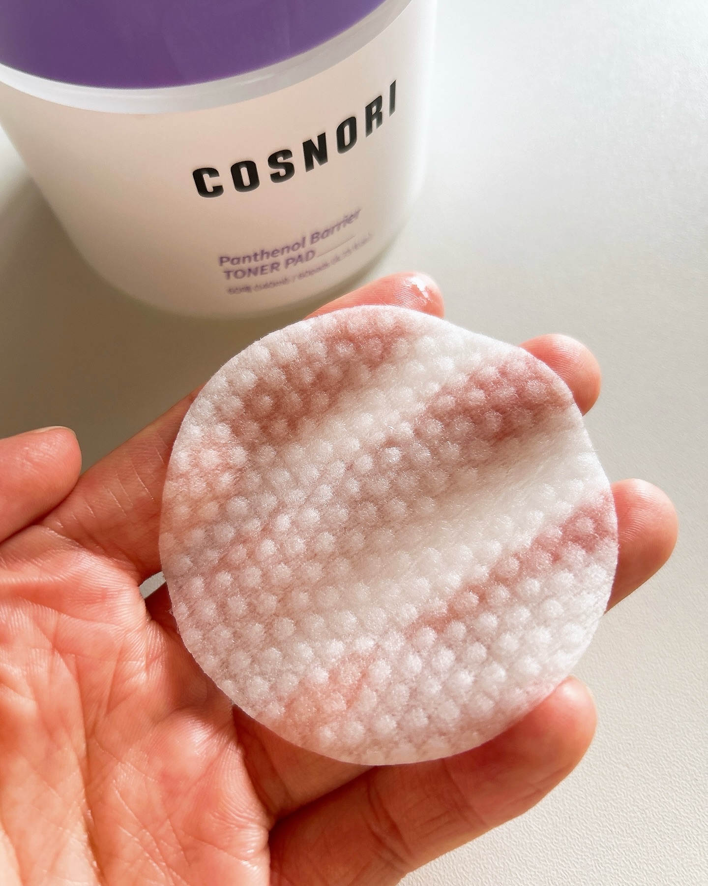 パンテノールバリアトナーパット/COSNORI/トナーパッドを使ったクチコミ（3枚目）