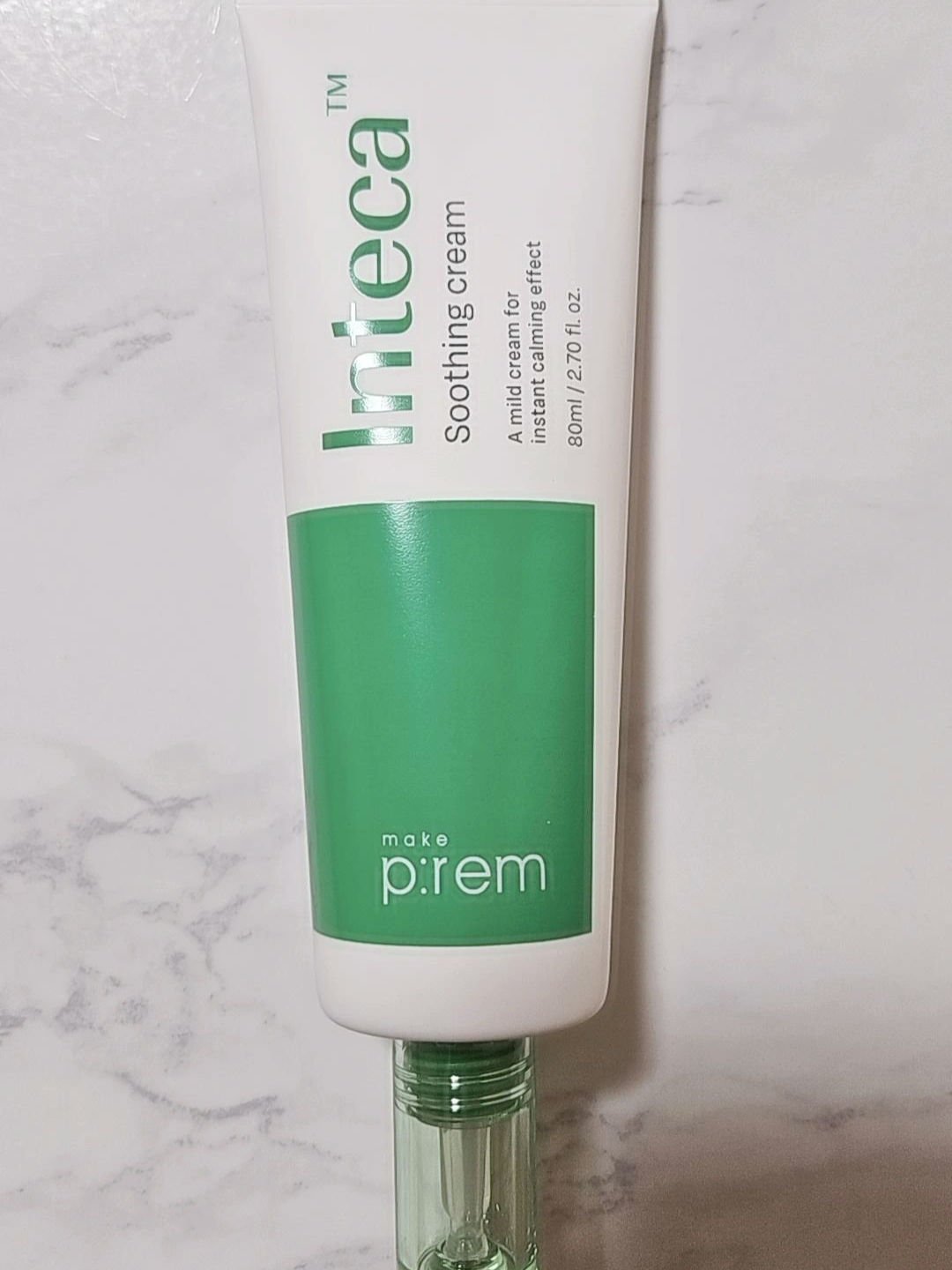 インテカ スージングクリーム/make prem/フェイスクリームを使ったクチコミ（2枚目）