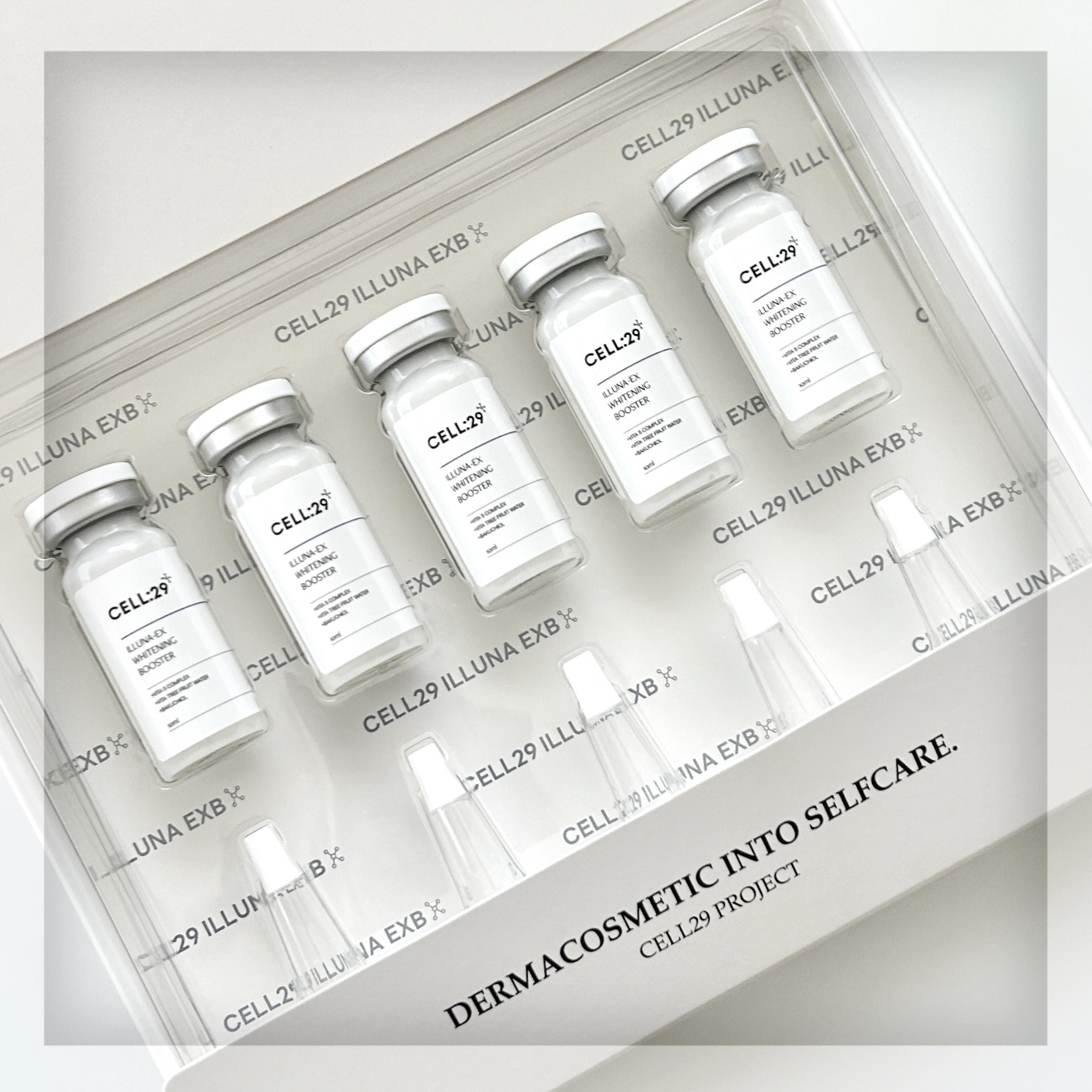 イルーナEXホワイトニングブースター/CELL29/美容液を使ったクチコミ（1枚目）