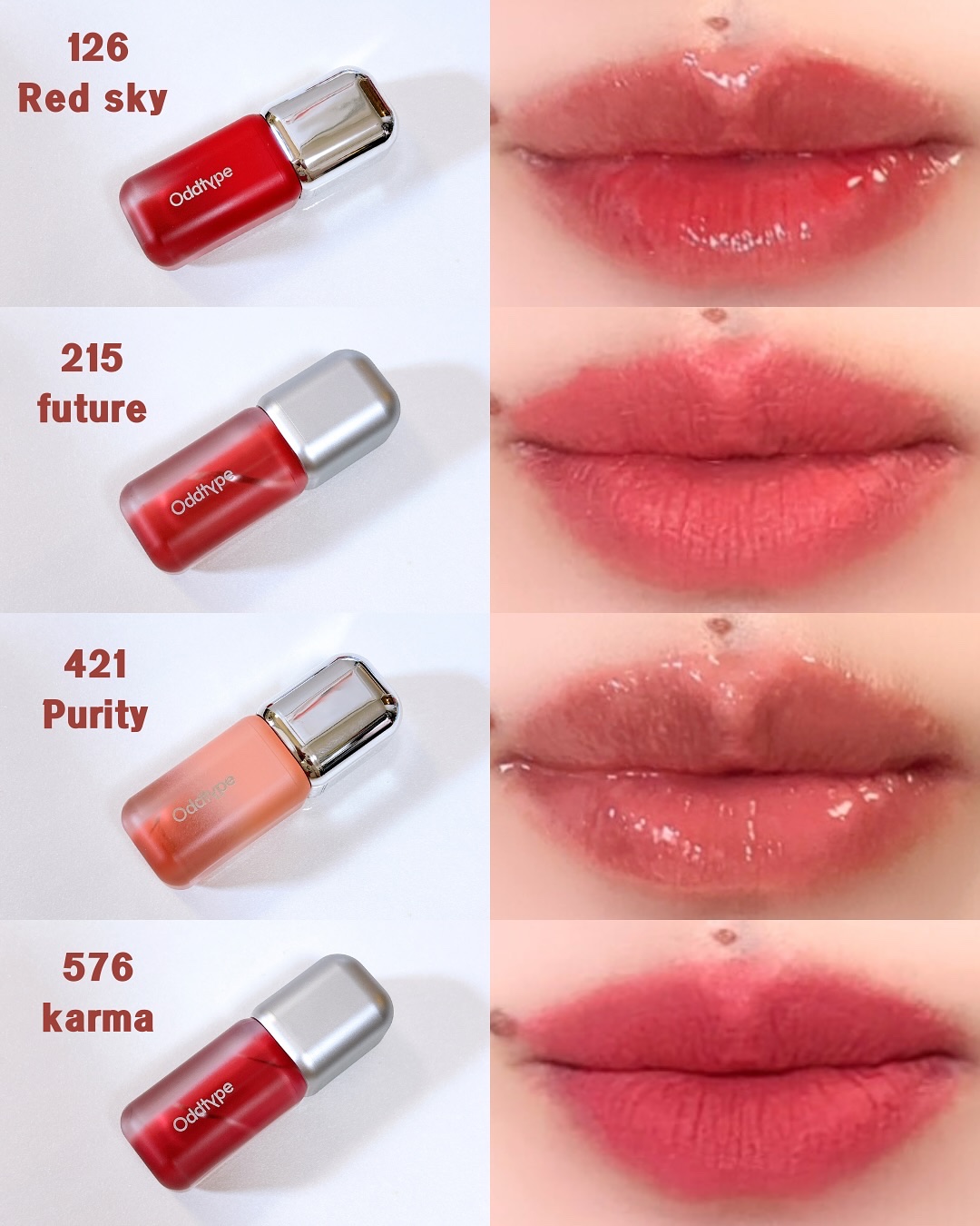 UNSEEN BLUR TINT/Oddtype/口紅を使ったクチコミ（3枚目）