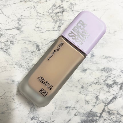 SPステイ ルミマット リキッド ファンデーション/MAYBELLINE NEW YORK/リキッドファンデーションを使ったクチコミ(1枚目)