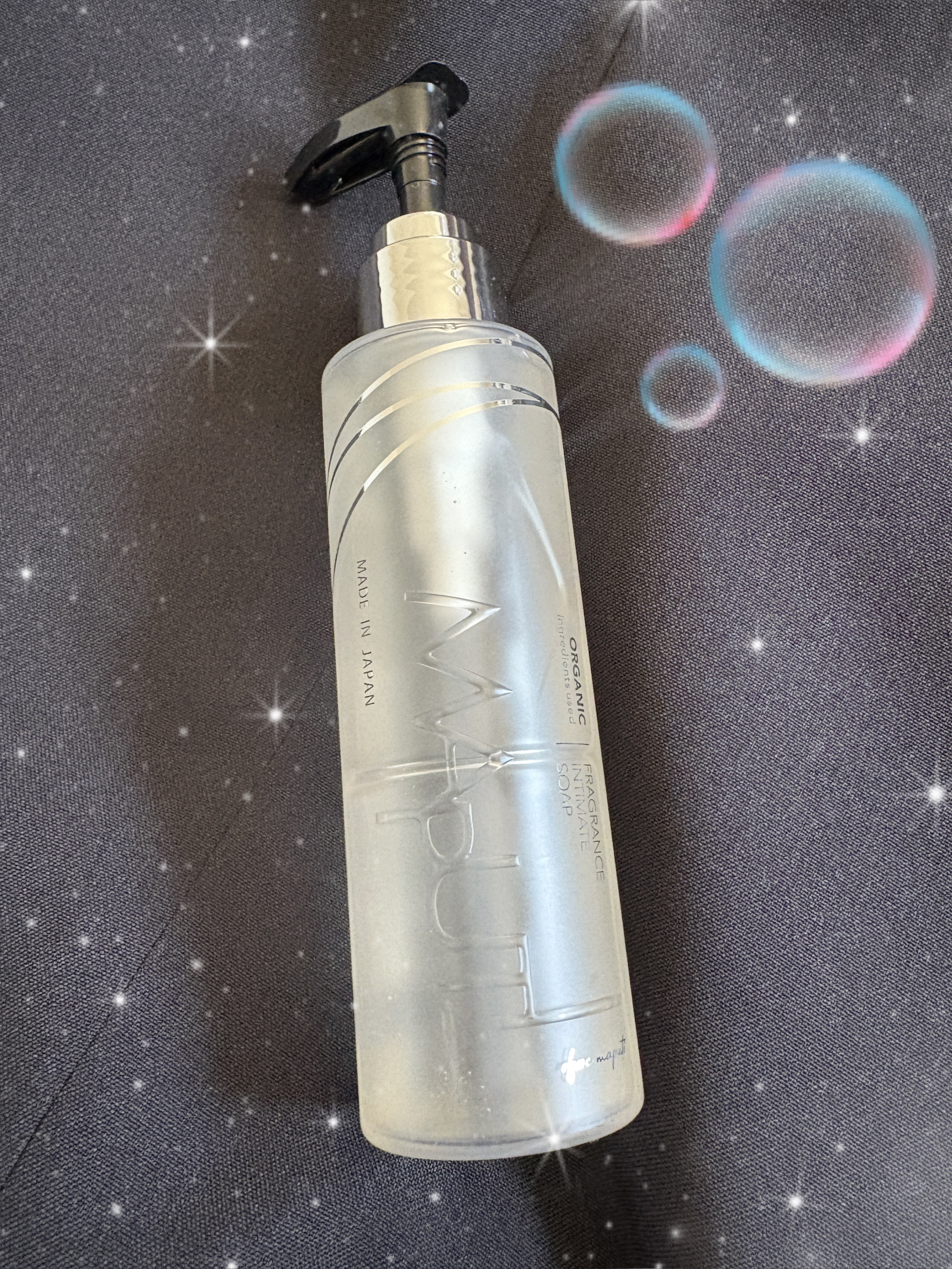 オーガニックフレグランスインティメイトソープ MAPUTI/MAPUTI/デリケートゾーンケアを使ったクチコミ（1枚目）