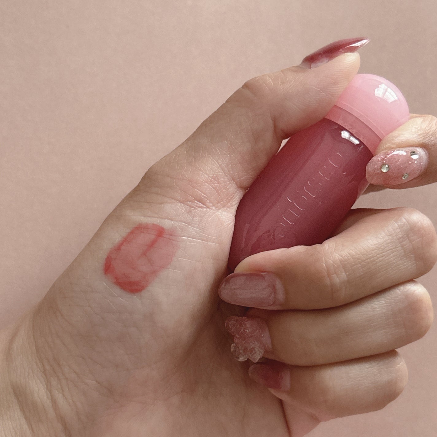 ジューシーデューイグロウティントミニ/dasique/リップティントを使ったクチコミ(2枚目)