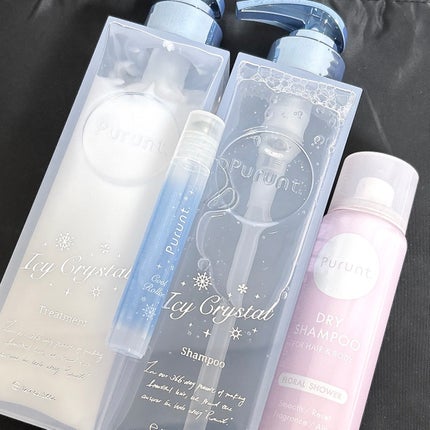 プルント ディープリペア ペアセット アイシークリスタル/Purunt./シャンプー・コンディショナーを使ったクチコミ(5枚目)