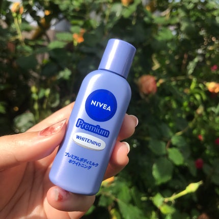 プレミアムボディミルク ホワイトニング【医薬部外品】 /ニベア/ボディミルクを使ったクチコミ(1枚目)
