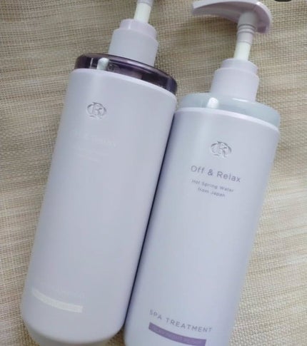 OR スパ・シャンプー/ヘアトリートメント シルキーナイトリペア/Off&Relax/市販シャンプーを使ったクチコミ(1枚目)