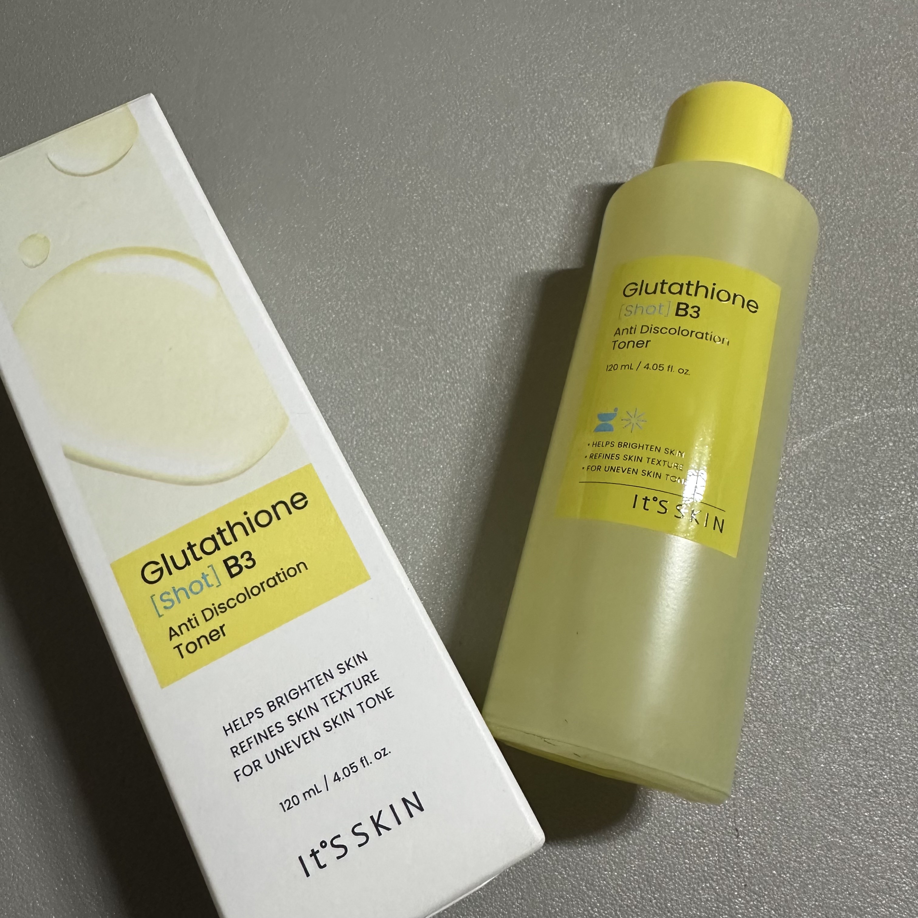 グルタチオンショットB3クリアトーントナー/It's skin/化粧水を使ったクチコミ（1枚目）