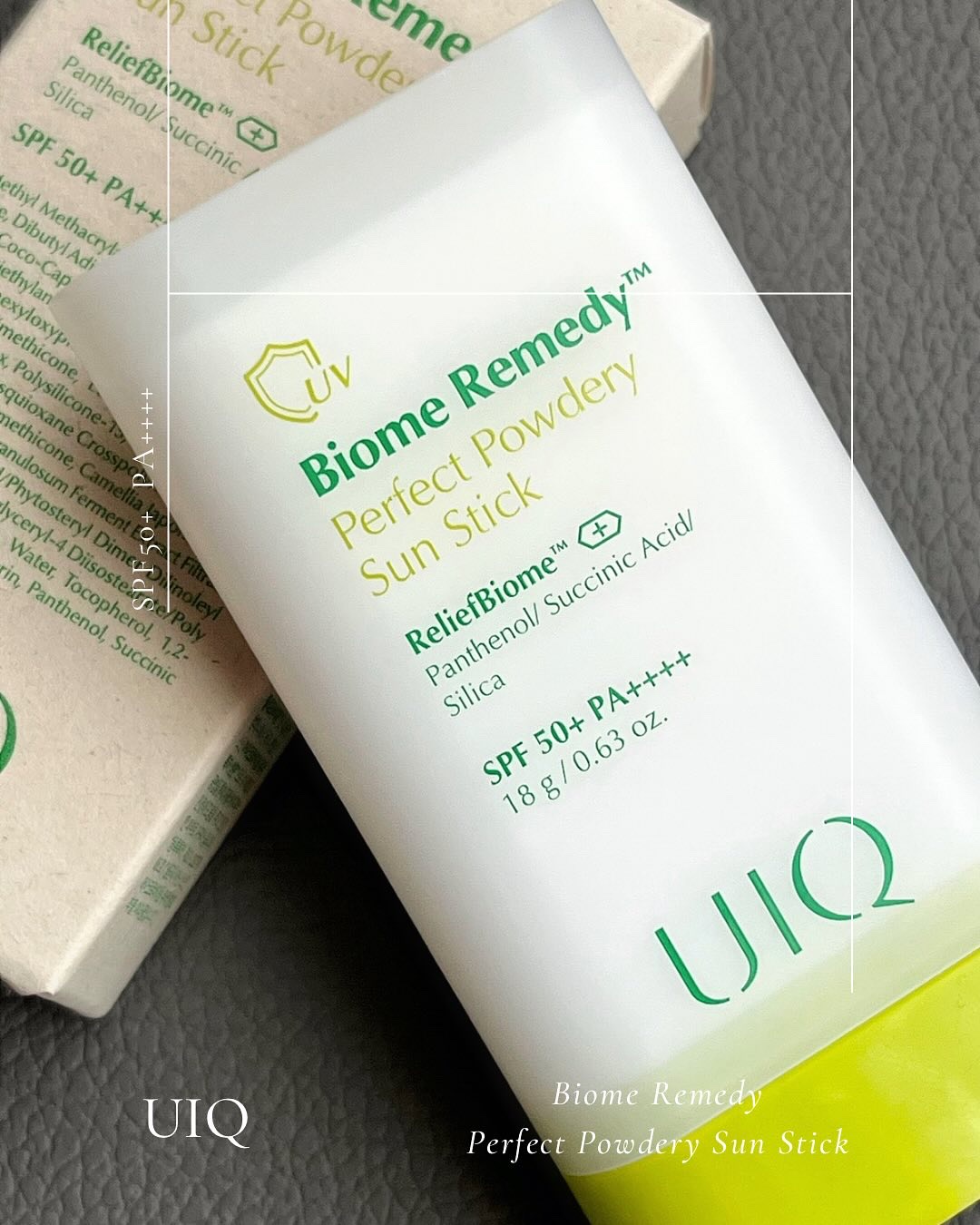 バイオームパーフェクトさらさらUVスティック/UIQ/日焼け止めスティックを使ったクチコミ（2枚目）