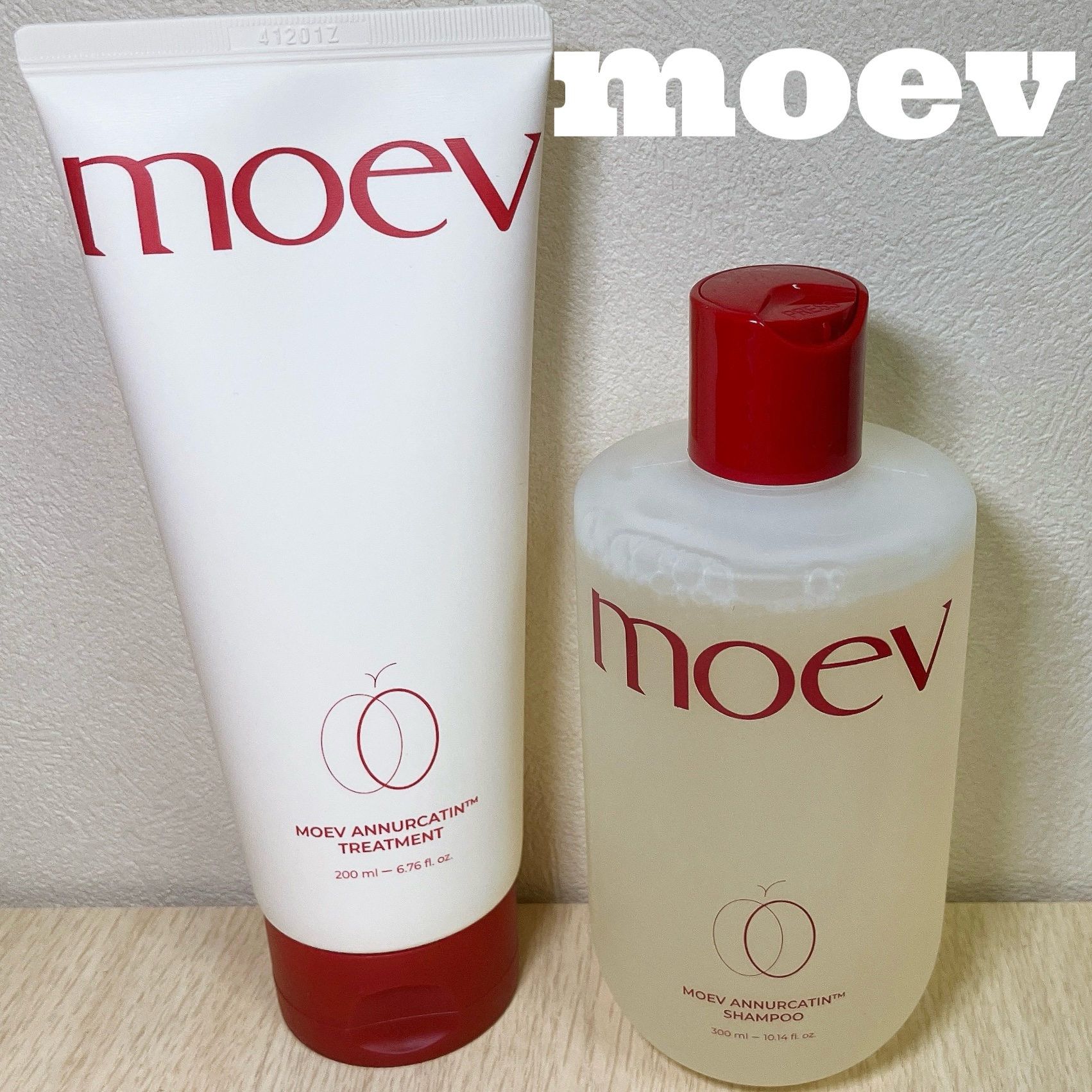 モエブ アヌカチン シャンプー/トリートメント/moev/市販シャンプーを使ったクチコミ（1枚目）