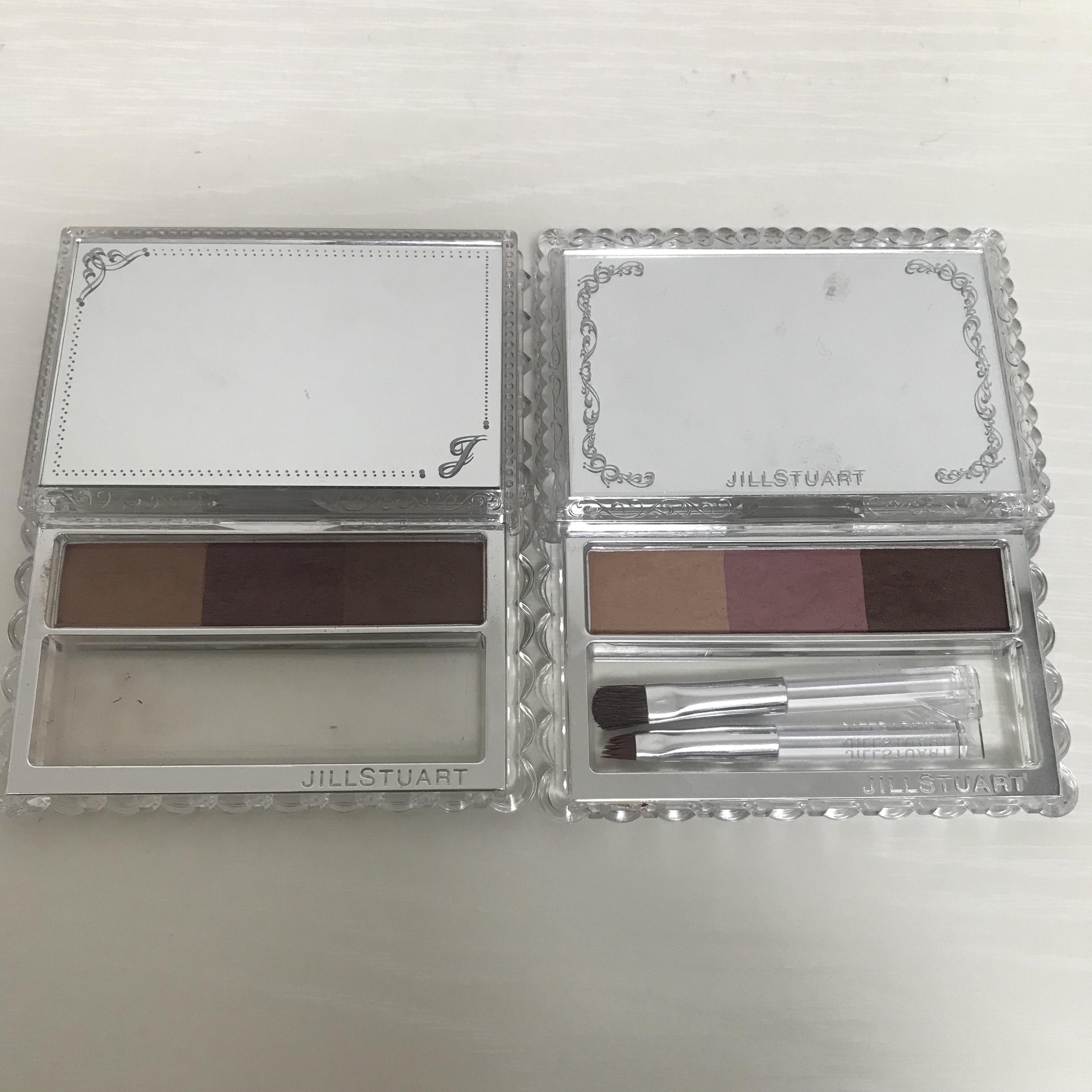ジルスチュアート ニュアンスブロウパレット/JILL STUART/パウダーアイブロウを使ったクチコミ（1枚目）