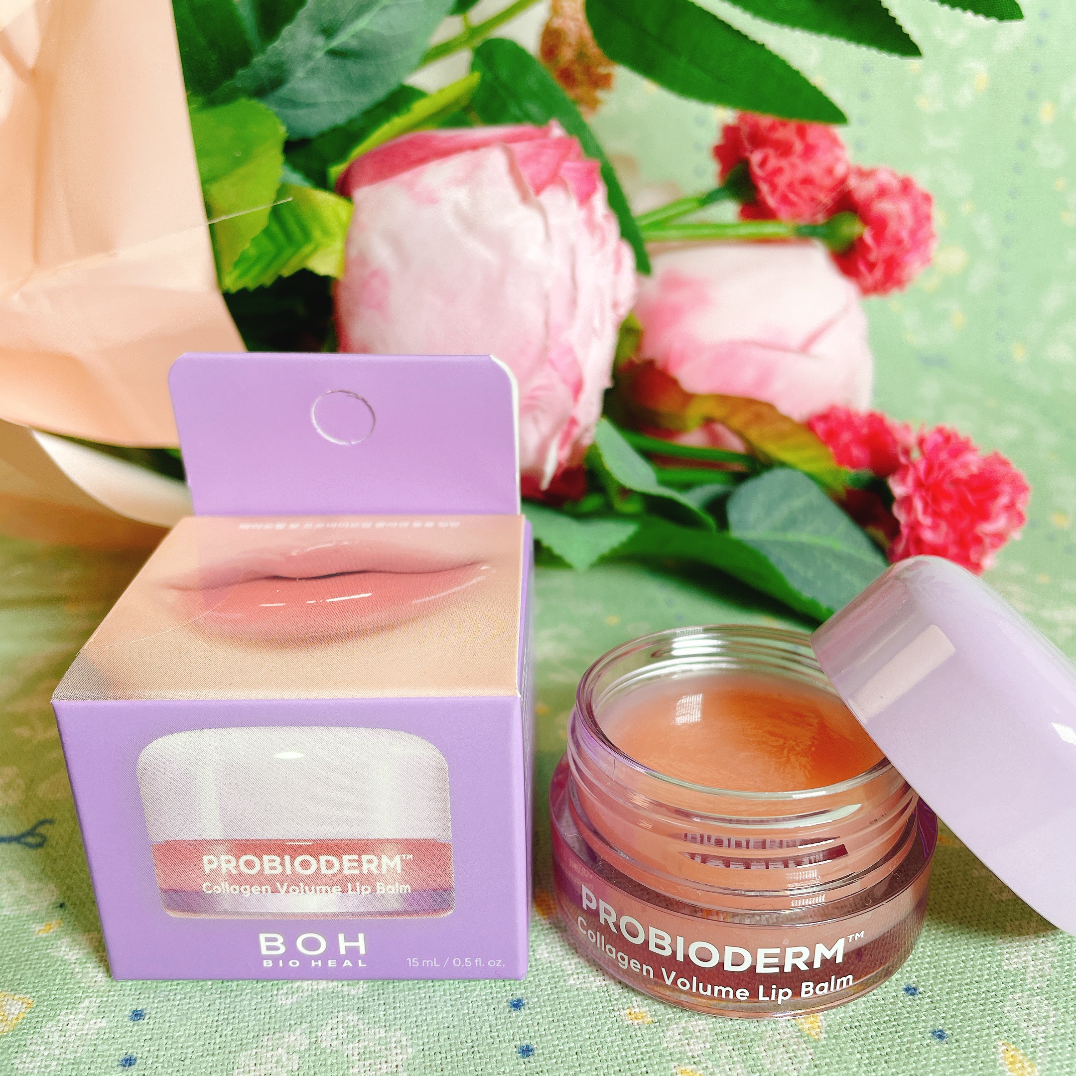 プロバイオダーム コラーゲン ボリューム リップバーム/BIOHEAL BOH/リップバームを使ったクチコミ（2枚目）