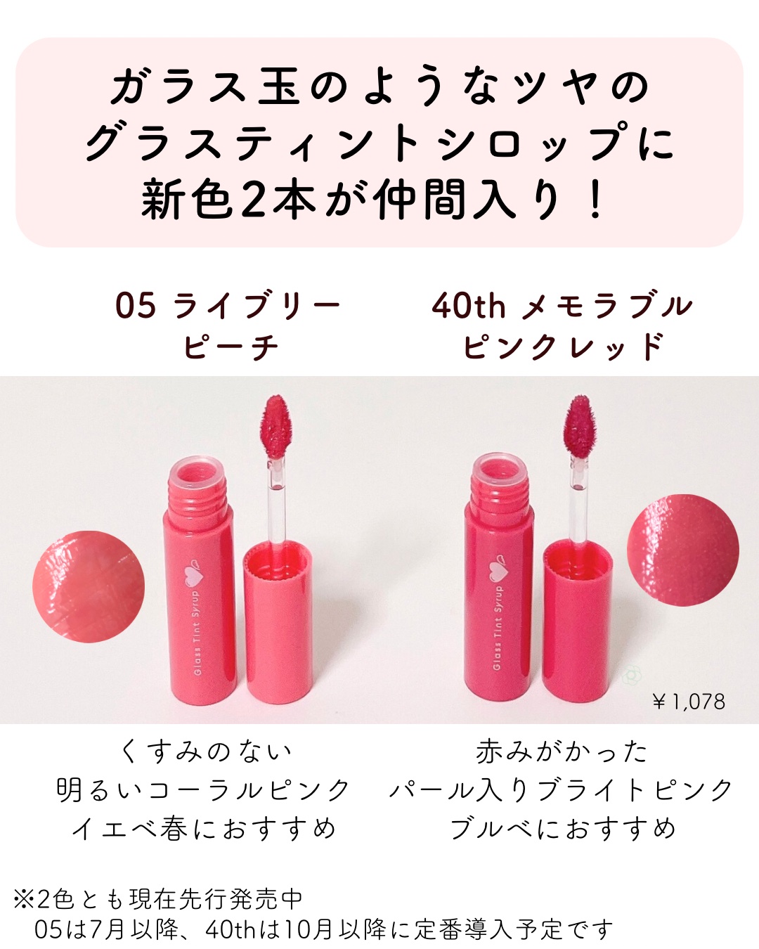 グラスティントシロップ/キャンメイク/リップティントを使ったクチコミ（2枚目）